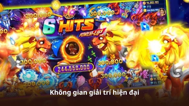 Không gian giải trí hiện đại